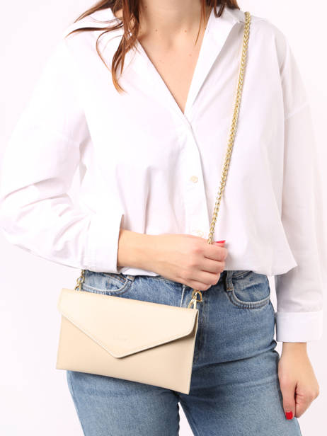 Clutch Paddock M Leder Etrier Beige paddock EPAD075M ander zicht 1